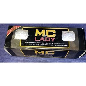 MC Lady Golf Balls 1 Sleeve 3 Balls Total New Muscle Fiber Soft Core